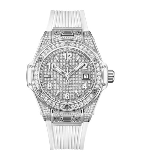 hublot big bang steel pave diamond|hublot big bang.